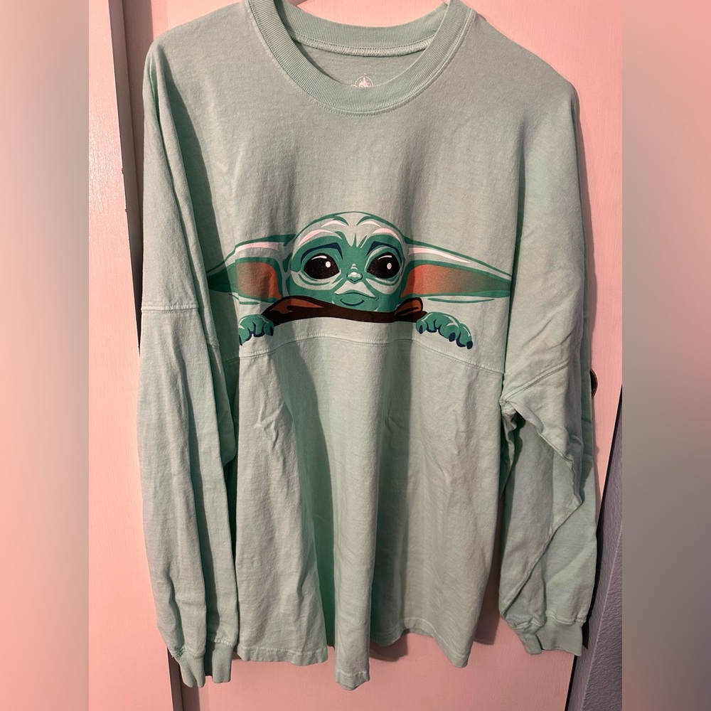 Disneys Grogu/ Mandolorian Mint Green Spirit Jersey